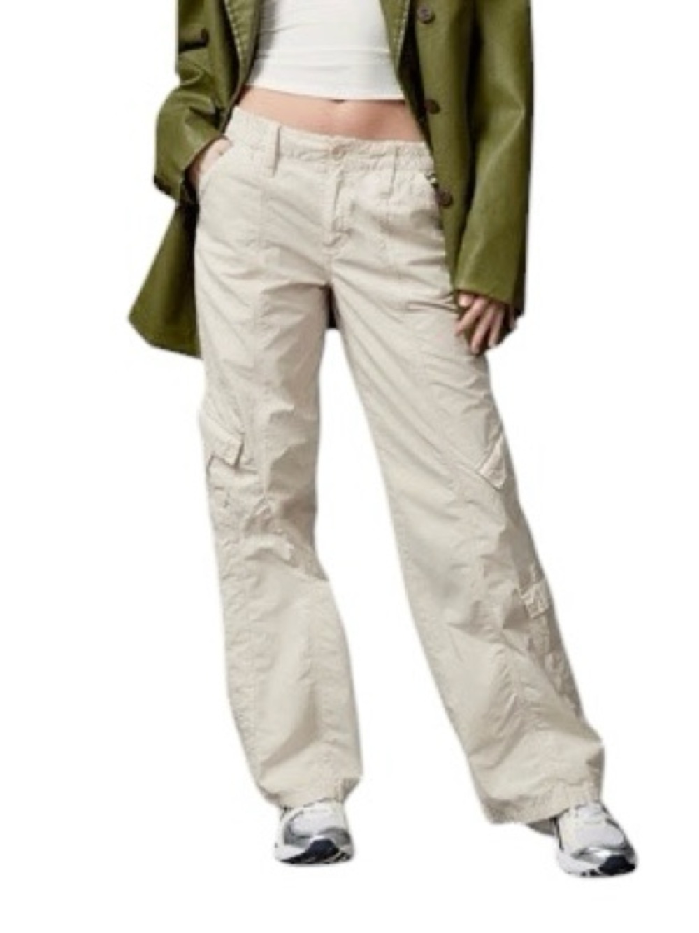 Urban Outfitters BDG Cream Cargo pants